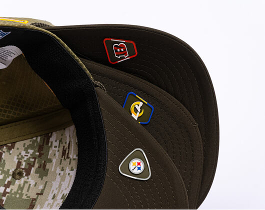 Cap New Era - NFL25 "Salute to Service" - 9SEVENTY Stretch-Snap - Los Angeles Rams 