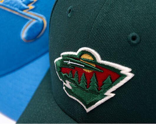 Cap New Era - NHL 9FORTY M-CROWN - Minnesota Wild - Team Color