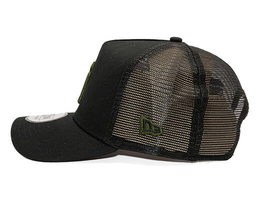 Cap New Era - MLB Essential 9FORTY Trucker - NY Yankees - Black / Rifle Green