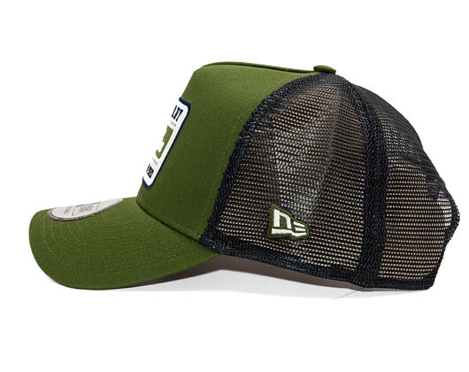 Cap New Era - Branded Patch Trucker 9FORTY Trucker - Rifle Green