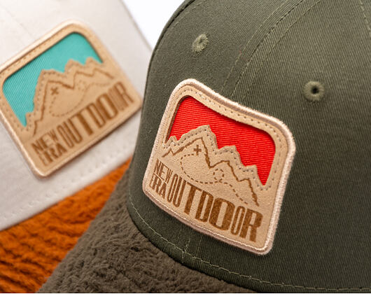 Kids Cap New Era - Branded Kids Outdoor 9FORTY - Olive / Orange