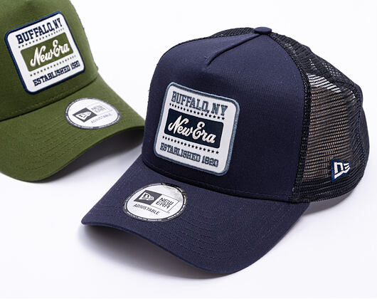Cap New Era - Branded Patch Trucker 9FORTY Trucker - Navy