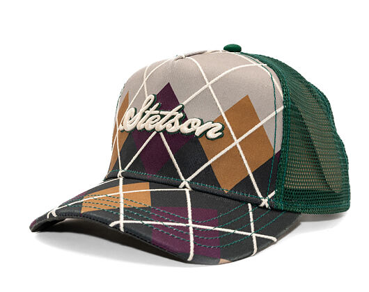 Cap Stetson - Trucker Cap Argyle