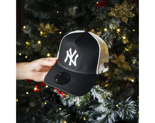 Cap New Era - MLB Clean Trucker 2 9FORTY Trucker - NY Yankees - Black / White