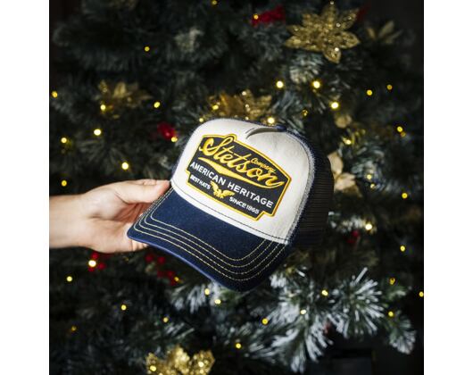 Stetson Amarican Heritage 7751103 27 Navy/White Cap