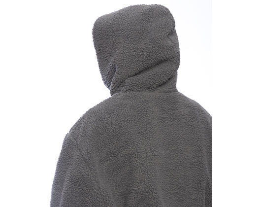 Mikina Karl Kani - Silver Teddy Hoodie - Grey