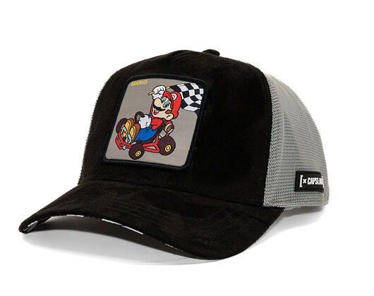 Capslab Trucker Premium Mario Kart XCapslab Black/Stone