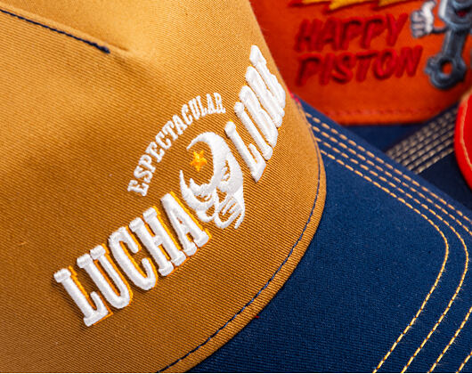 Stetson - Trucker Cap Lucha Libre by JJ Hats - Navy/Orche
