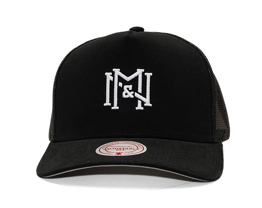 Kšiltovka Mitchell & Ness - Branded Icon Trucker - Black