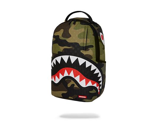 Sprayground Woodland Camo Check Backpack