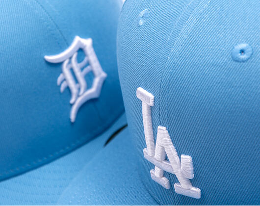 New Era - MLB Seasonal 59FIFTY - LA Dodgers - Sky Blue / Pink UV