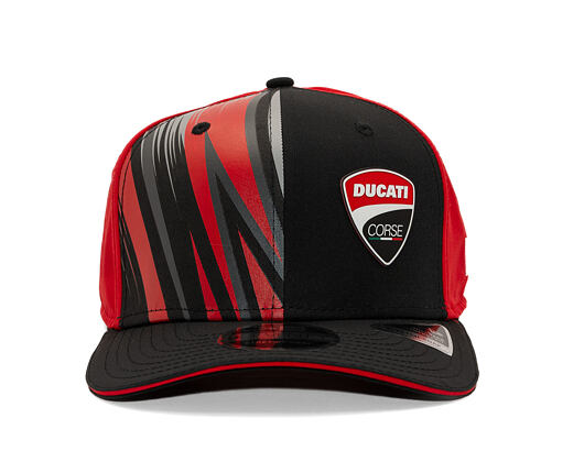 Cap New Era - Ducati Motor Print 9SEVENTY Stretch-Snap - Black