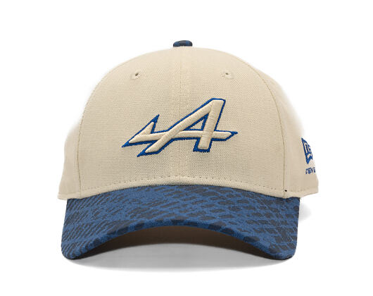 Cap New Era - F1 Heritage 9FORTY M-CROWN - Alpine Racing - Chrome White