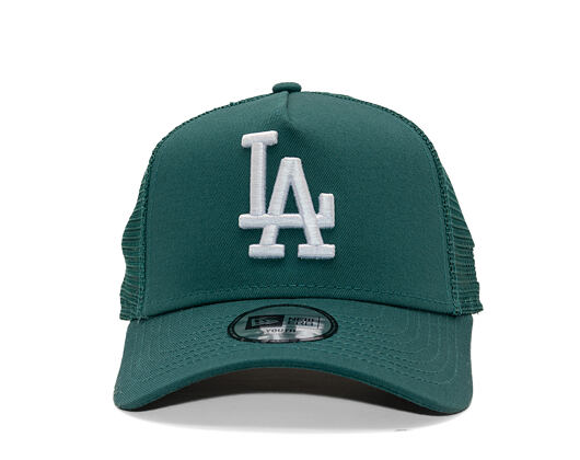 Kids Cap New Era - MLB Essential 9FORTY Trucker - LA Dodgers - Pine Green