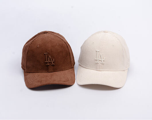 Cap New Era - MLB Cord 9FORTY M-CROWN - LA Dodgers - Chestnut Brown