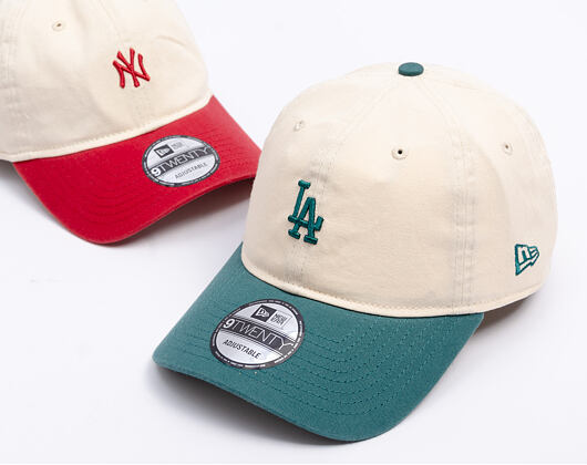 Cap New Era - MLB Mini Logo 9TWENTY - LA Dodgers - Cream