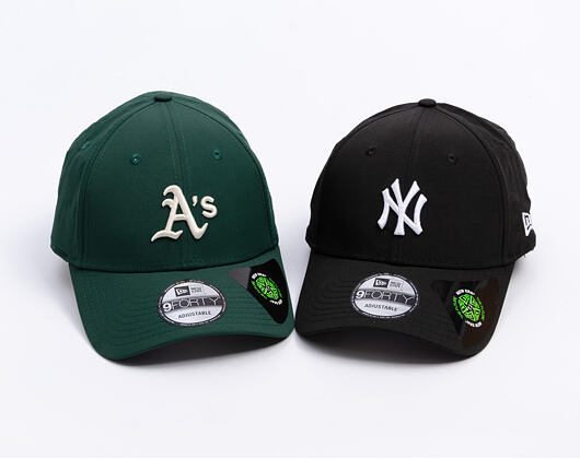 Cap New Era - MLB Recycled Midi 9FORTY - Oakland Athletics - Dark Green