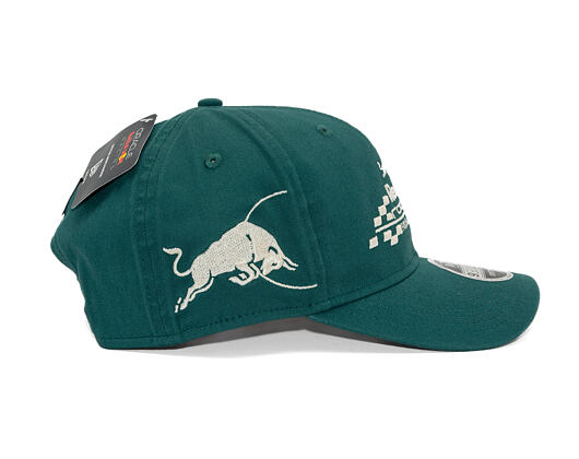 Cap New Era - F1 Washed 9SEVENTY Stretch-Snap - Red Bull F1 - Pine Green