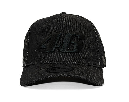 Cap New Era - Valentino Rossi VR46 Denim 9FORTY Trucker - VR46 - Black