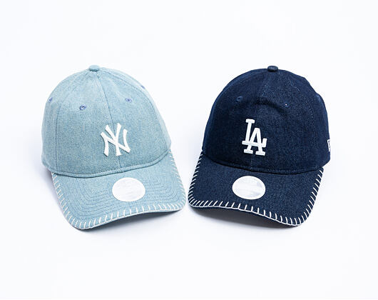 Womens Cap New Era - MLB Denim Stitch 9TWENTY - LA Dodgers - Navy