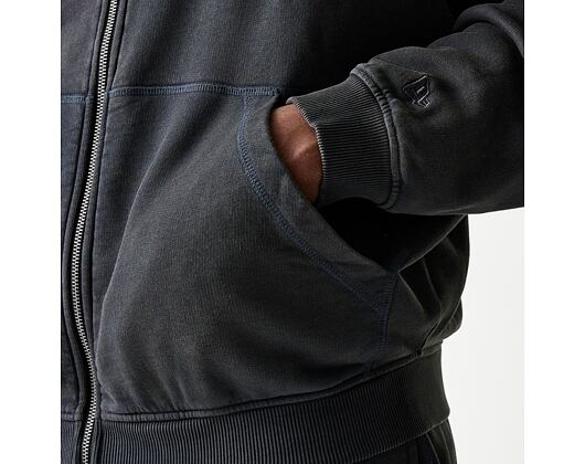 Sweatshirt New Era - MLB Washed Full Zip Hoody - LA Dodgers - Dark Grey