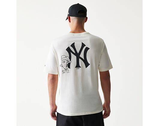 Tee New Era - MLB Food Graphic Tee - NY Yankees - Off White