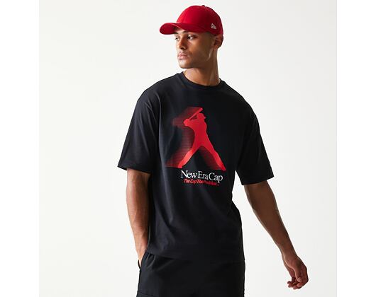Tee New Era - Player Graphic Oversized Tee - Black