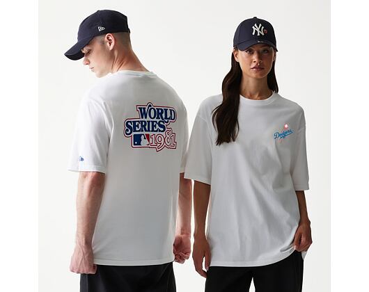 Tee New Era - MLB World Series Tee - LA Dodgers - White