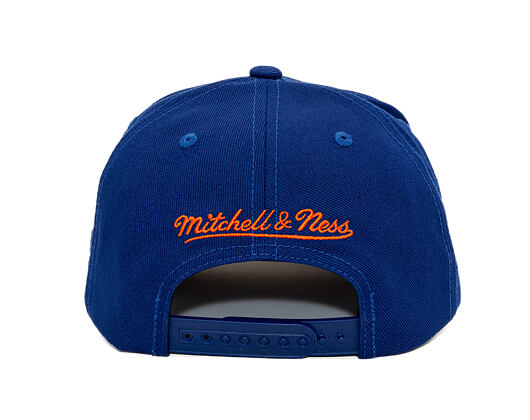 Mitchell & Ness - Edmonton Oilers - Double Clutch Pro Snapback - Navy
