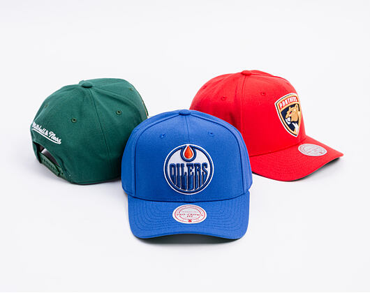Mitchell & Ness - Edmonton Oilers - Team Ground 2.0 Pro Snapback - Navy
