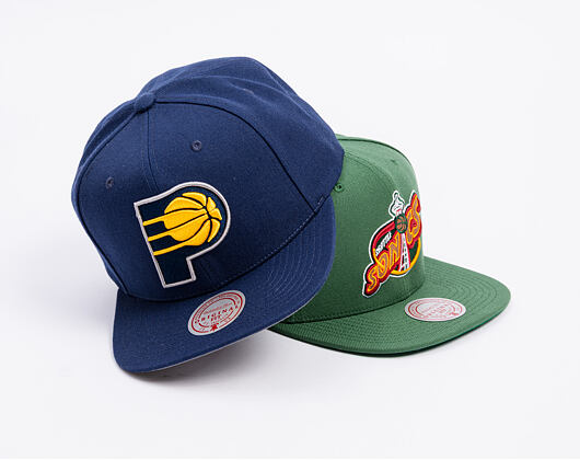 Mitchell & Ness - Indiana Pacers - Team Ground 2.0 Snapback - Blue