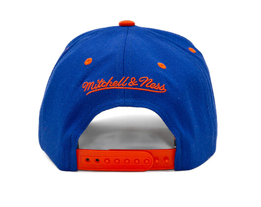 Cap Mitchell & Ness - NBA Team Arch Snapback - New York Knicks - Blue / Orange