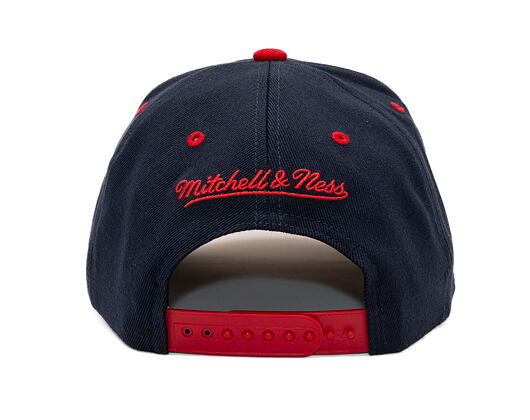 Cap Mitchell & Ness - NBA Team Arch Snapback - Houston Rockets - Navy / Red