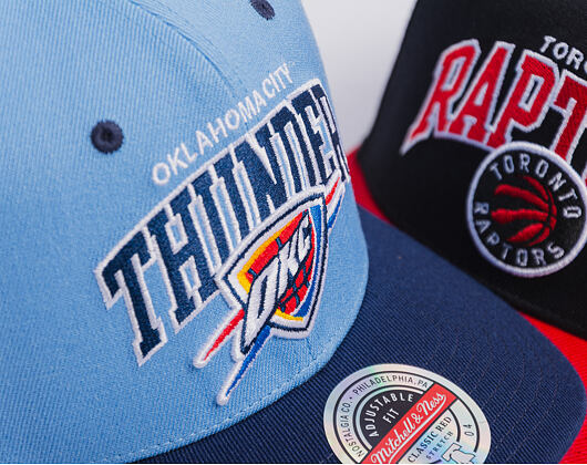 Cap Mitchell & Ness - NBA Team Arch Snapback - Oklahoma City Thunder - Blue
