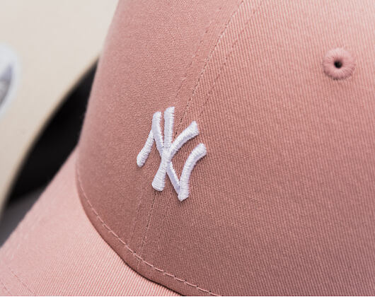 Womens Cap New Era - MLB Mini Logo 9FORTY - NY Yankees - Desert Pink