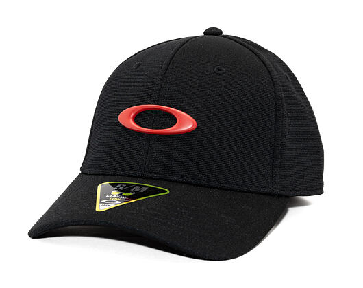 Oakley - Tincan Cap - Pitch Black/Flame Red