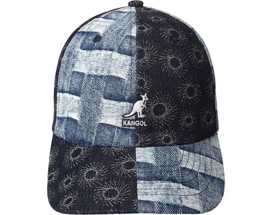 Cap Kangol - TRENDS PACK - Denim Mashup Baseball - Blue Picnic