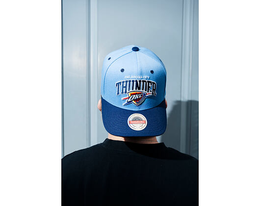Cap Mitchell & Ness - NBA Team Arch Snapback - Oklahoma City Thunder - Blue