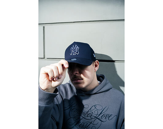 Cap New Era - MLB Outline 9FORTY Trucker - NY Yankees - Navy