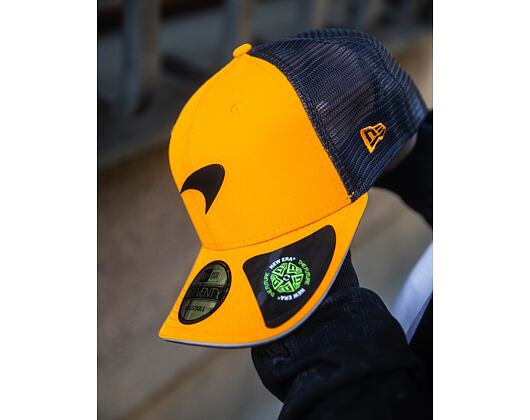 Cap New Era - Team Core 9SEVENTY Stretch-Snap - McLaren F1 - Orange / Black