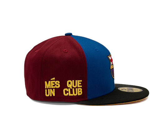 Cap New Era - "Mes Que Un" 59FIFTY - Barcelona FC - Cardinal/Blue