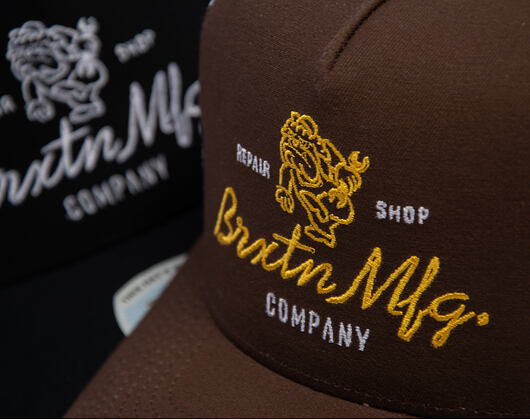 Cap Brixton - Tolman MP Trucker - Pinecone Brown/White
