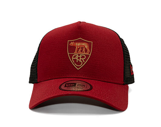 Cap New Era -  Tonal 9FORTY Trucker - AS Roma - Pinot Red