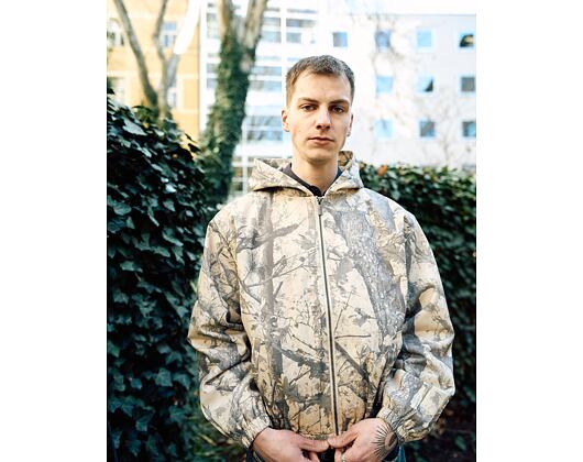 Signature Wood Camo Oversized Work Jacket