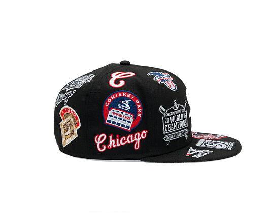 Cap New Era - MLB All Over Logo 59FIFTY - Chicago White Sox - Team Color