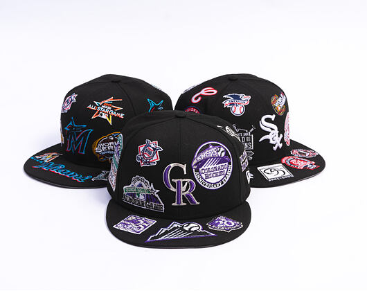 Cap New Era - MLB All Over Logo 59FIFTY - Colorado Rockies - Team Color
