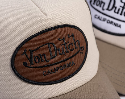Cap Von Dutch - Trucker - Cali Patch Olive/Brown