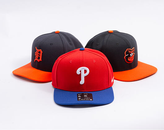 Cap Nike - Dri-Fit Pro - Philadelphia Phillies - Sport Red 62Q/Rush Blue 4EW
