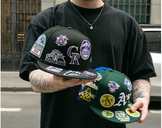 Cap New Era - MLB All Over Logo 59FIFTY - Colorado Rockies - Team Color