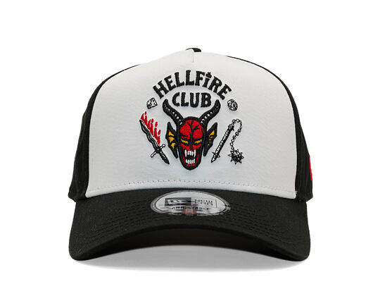 Cap New Era - Hellfire Club 9FORTY A-Frame - Stranger Things - Black